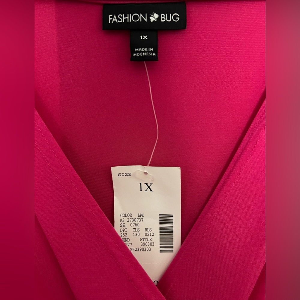 Fashion Bug Dress Size 1X - Picture 3 of 3